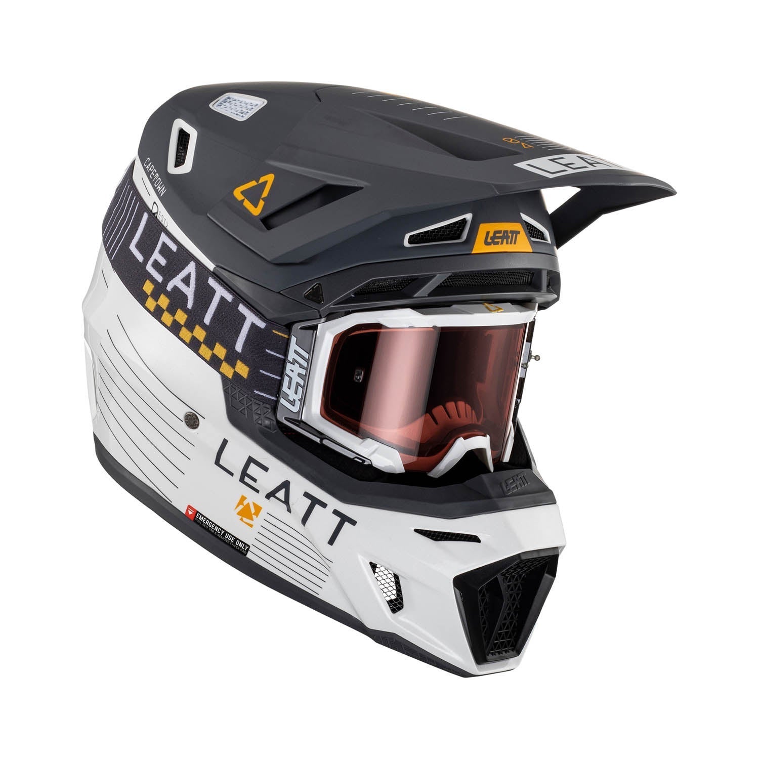 Casco Kit Moto 8.5 con Gafas Velocity 5.5 V24