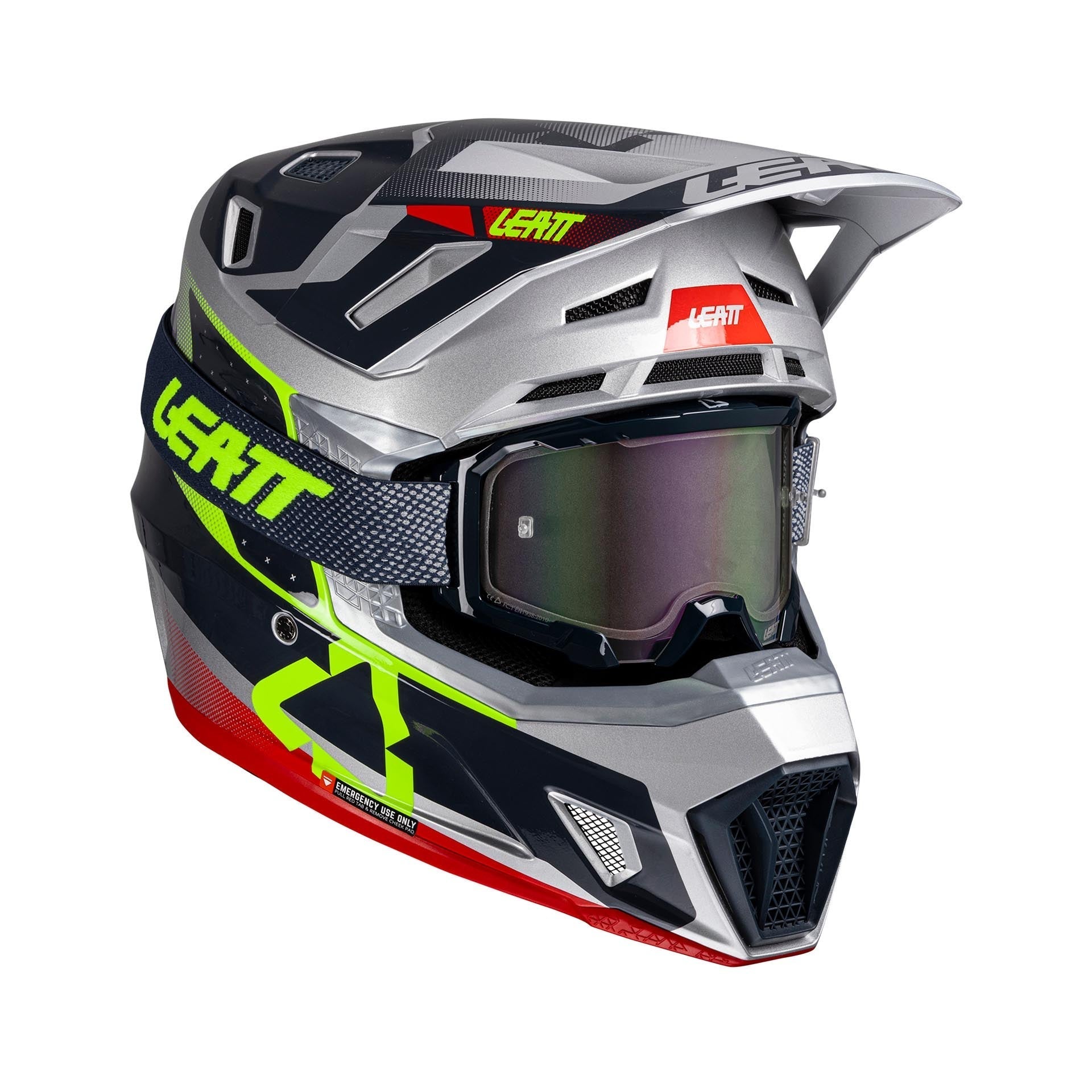 Casco Kit Moto 7.5 con Gafas Velocity 4.5