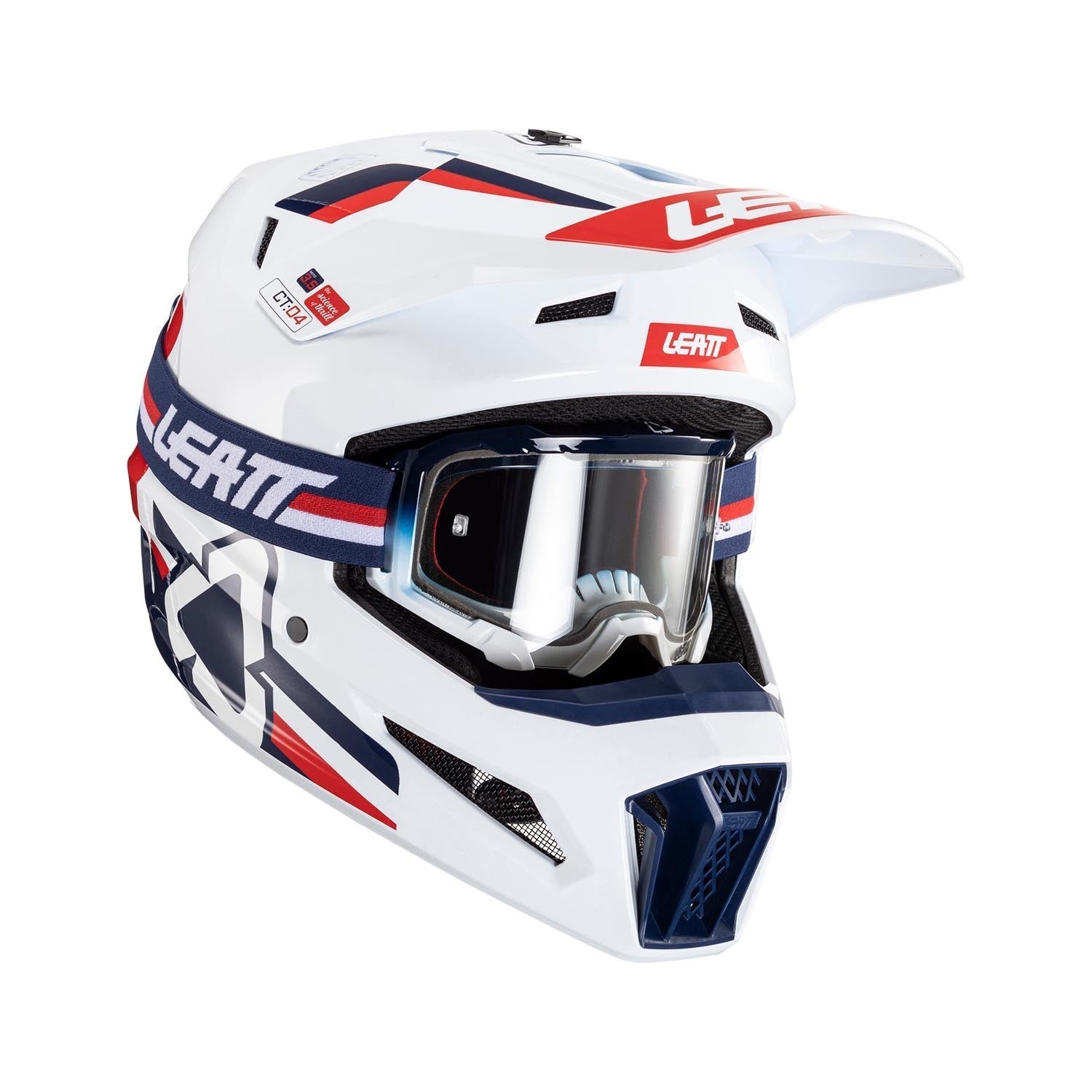 Casco Kit Moto 3.5 con Gafas Velocity 4.5 V24